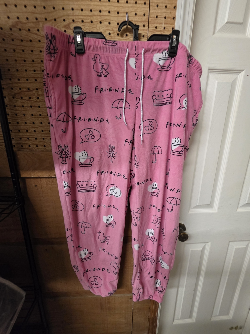 Friends Licensed Pink Womens Pajama Pants